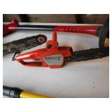 (2) Electric Chainsaws, (2) Cordless Trimmer, Electric Pole Saw