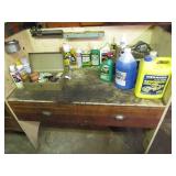 Workbench, Rack of Oils, Manuals