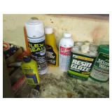 Workbench, Rack of Oils, Manuals