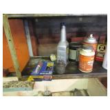 Workbench, Rack of Oils, Manuals