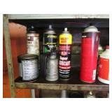 Workbench, Rack of Oils, Manuals