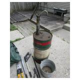 Pruning Shears, Oil Tank, Leaf Bag