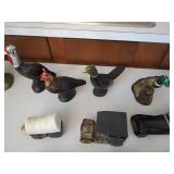 Decanters & Wildlife Decor