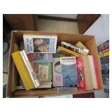 Record-CD-Cassette Player, VHS Tapes, Books