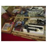 BB Pistol, Binoculars, Knives, Phones, Telescope