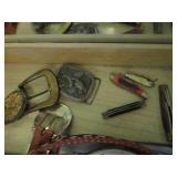 BB Pistol, Binoculars, Knives, Phones, Telescope