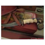 BB Pistol, Binoculars, Knives, Phones, Telescope