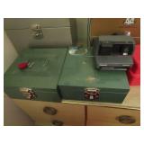 Metal Safes & Vintage Cameras