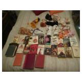 Vintage Books (Alice in Wonderland) & Stuffed Animals,