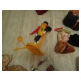 Vintage Books (Alice in Wonderland) & Stuffed Animals,