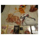 Vintage Books (Alice in Wonderland) & Stuffed Animals,