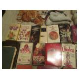 Vintage Books (Alice in Wonderland) & Stuffed Animals,