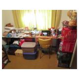 (2) Sewing Machines & Various Crafting Items