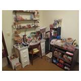 Crafting Table, File Cab & Various Crafting Items