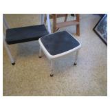 (2) Ladders & Step Stool