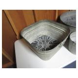 Vintage Wash Tubs & Pail