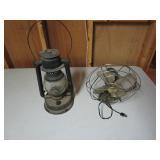 Vintage Lantern & Fan