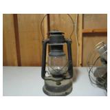 Vintage Lantern & Fan