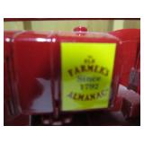 Massey Harris Old Farmers Almanac Toy Tractor