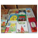 Vintage Kids Folding Table & Vintage Children