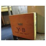 Vintage Chair, Stoneware Jug, Cigar Box