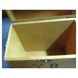 Vintage Chair, Stoneware Jug, Cigar Box