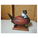 Hand Carved & Painted Wooden Ducks