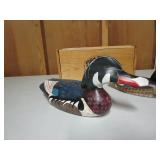 Wooden Ducks & Box