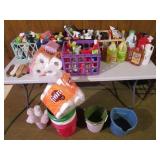 Large Lot of Cleaning Supplies & Buckets
