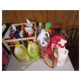 Large Lot of Cleaning Supplies & Buckets