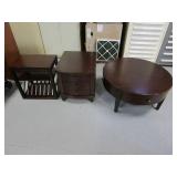 Round Coffee Table, End Table, Magazine Table