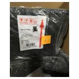 Outdoor 1-piece Brown Wicker Outdoor Arm Chairs not used