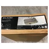 Elkay Undermount Stainless Steel 24 in. Single Bowl Kitchen Sink not used