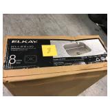 Elkay Undermount Stainless Steel 24 in. Single Bowl Kitchen Sink not used