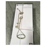 Glacier Bay 5-Spray Wall Bar Shower Kit in Brushed Nickel in good condition