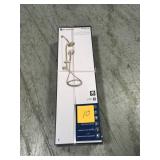 Glacier Bay 5-Spray Wall Bar Shower Kit in Brushed Nickel in good condition