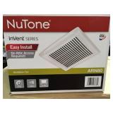 NuTone InVent Series 80 CFM Wall/Ceiling Installation Bathroom Exhaust Fan not used