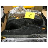 Dewalt Angle Dxwp84356 Mens 9.5M Black And Yellow Steel Toe Shoes not used