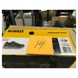 Dewalt Angle Dxwp84356 Mens 9.5M Black And Yellow Steel Toe Shoes not used