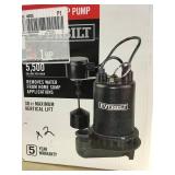 Everbilt 1 HP Professional Sump Pump in good condition