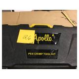 Apollo Multi-Head PEX Crimp Tool Kit USED in good condition