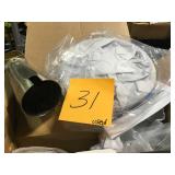 MOEN Banbury Single-Handle 1-Spray 1.75 GPM Tub and Shower Faucet with Valve in Spot Resist Brushed Nickel  USED in good condition