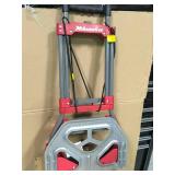 Milwaukee 150-lb 2-Wheel Red Steel Folding Hand Truck USED in good condition