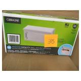 Gibraltar Mailboxes Windsor Plastic White Wall-Mount Mailbox in good condition