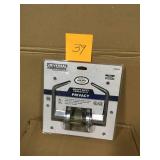 Universal Hardware Commercial 2-3/4 in. Satin Chrome Heavy Duty Privacy Bed/Bath Door Lever in good condition