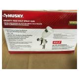 Husky Gravity Feed HVLP Spray Gun in good condition