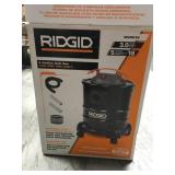RIDGID 5 Gal. 3.0-Peak HP Ash Canister Vacuum Cleaner USED