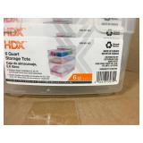 6 Qt. Premium Shoe Box in Clear