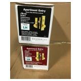 Left Hand Entry Mortise Lockset with Deadbolt in good condition