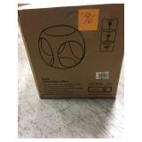 Slick Cube Green End Table by OSP Home Furnishings in good condition